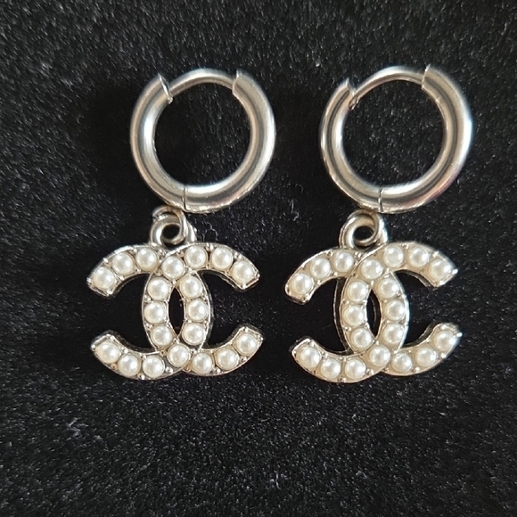 TOKA B Silver Earrings with Pearl Accents - Picture 6 of 8